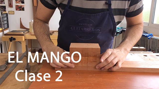 Mango de la guitarra