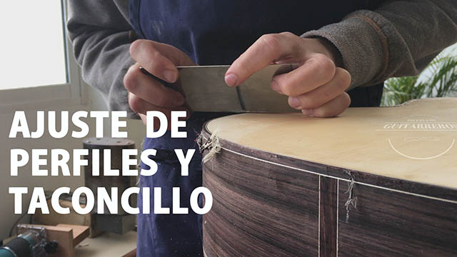 ajuste de perfiles y taconcillo