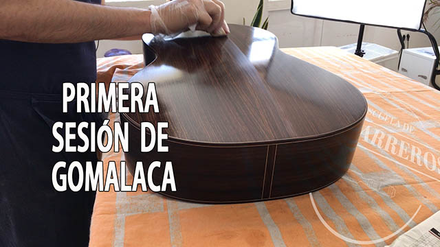 goma laca destacada
